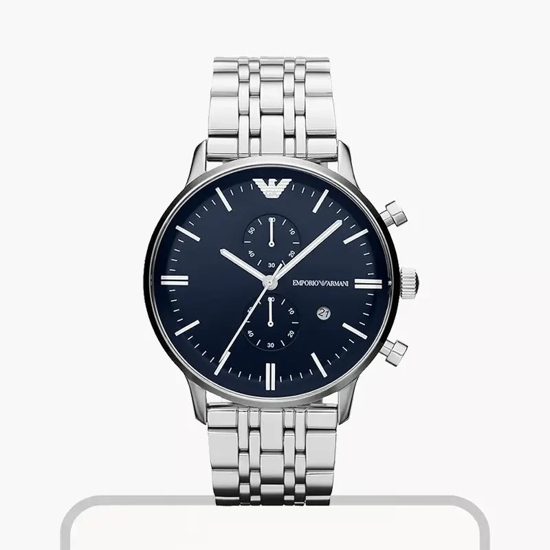 Emporio Armani Gianni Chronograph Blue Dial Men's Watch | AR1648